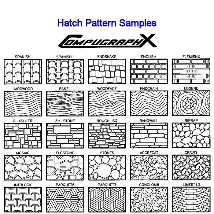 hatch patterns autocad free
